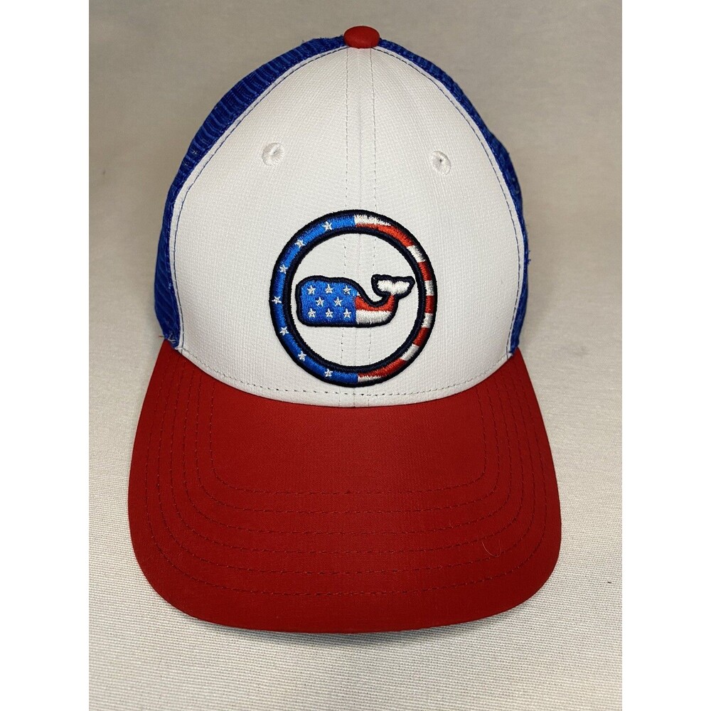 Vineyard Vines American Flag Stars And Stripes 4th Of July Summer Cap